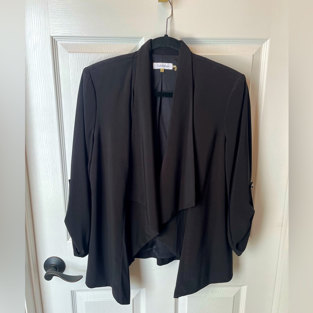 Calvin Klein draped blazer / jacket